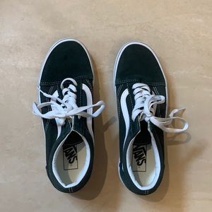 FOREST GREEN VANS